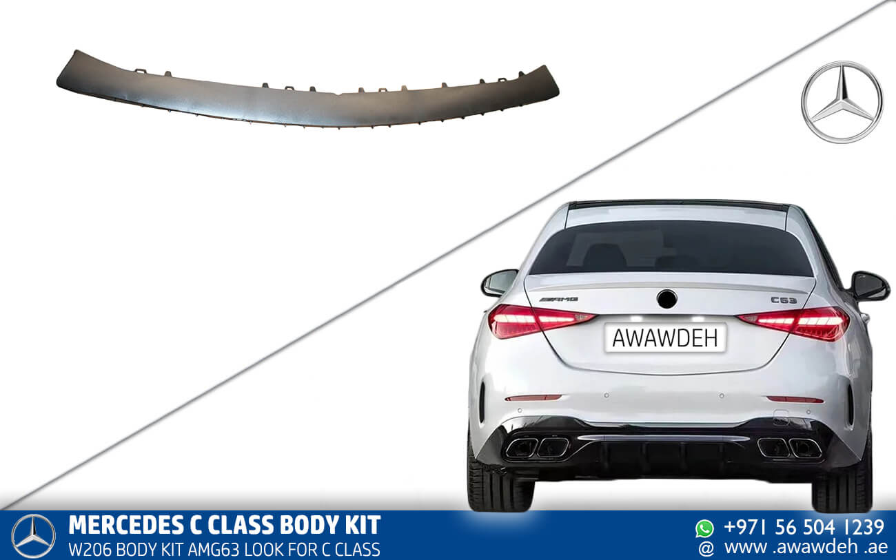 mercedes c class chrome